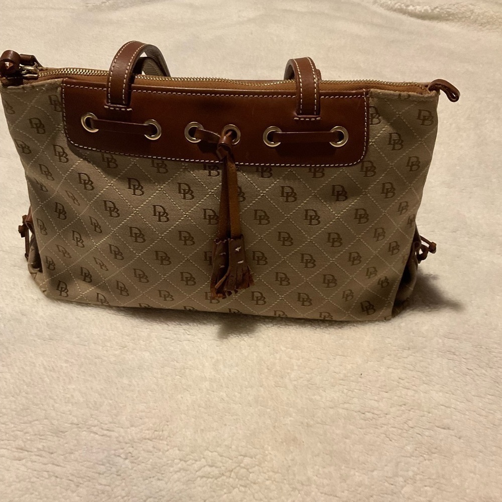 Dooney & Bourke Monogram Satchel Bag - Picture 10 of 12